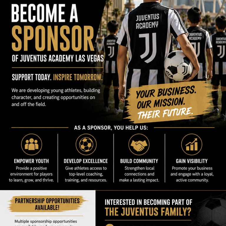 Proud to Support Juventus Academy