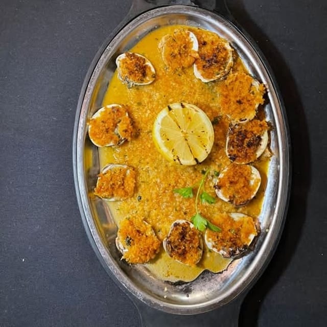 Clams Oreganata.